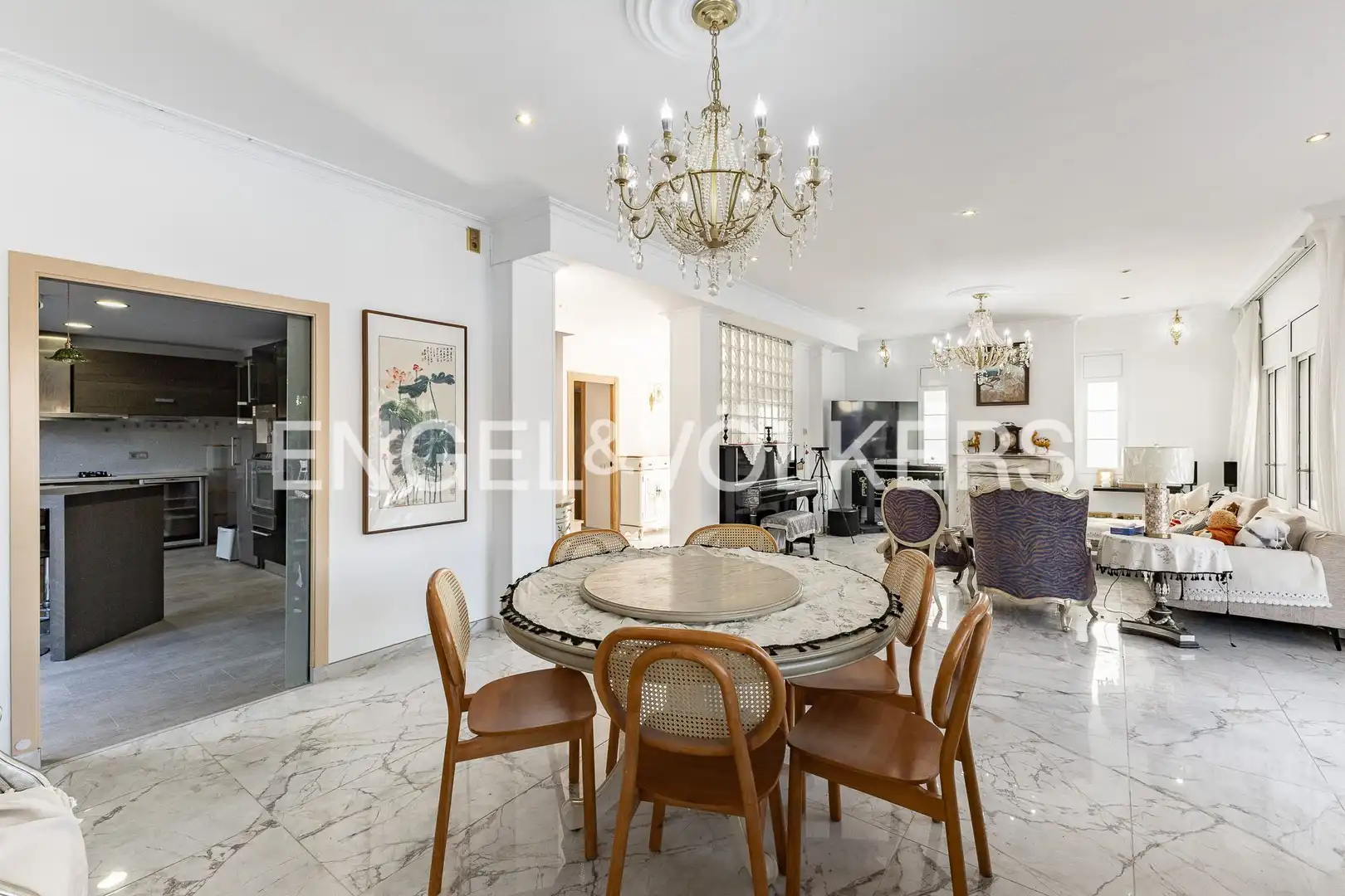 Comedor de Casa o chalet de alquiler en Cabrils con Aire acondicionado, Calefacción y Jardín privado
