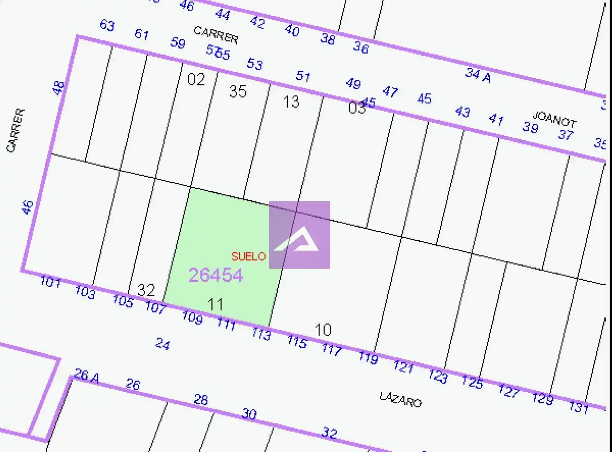 Wohnbaugrundstück zum Verkauf in Carrer Hernández Lázaro 140, imagen 3