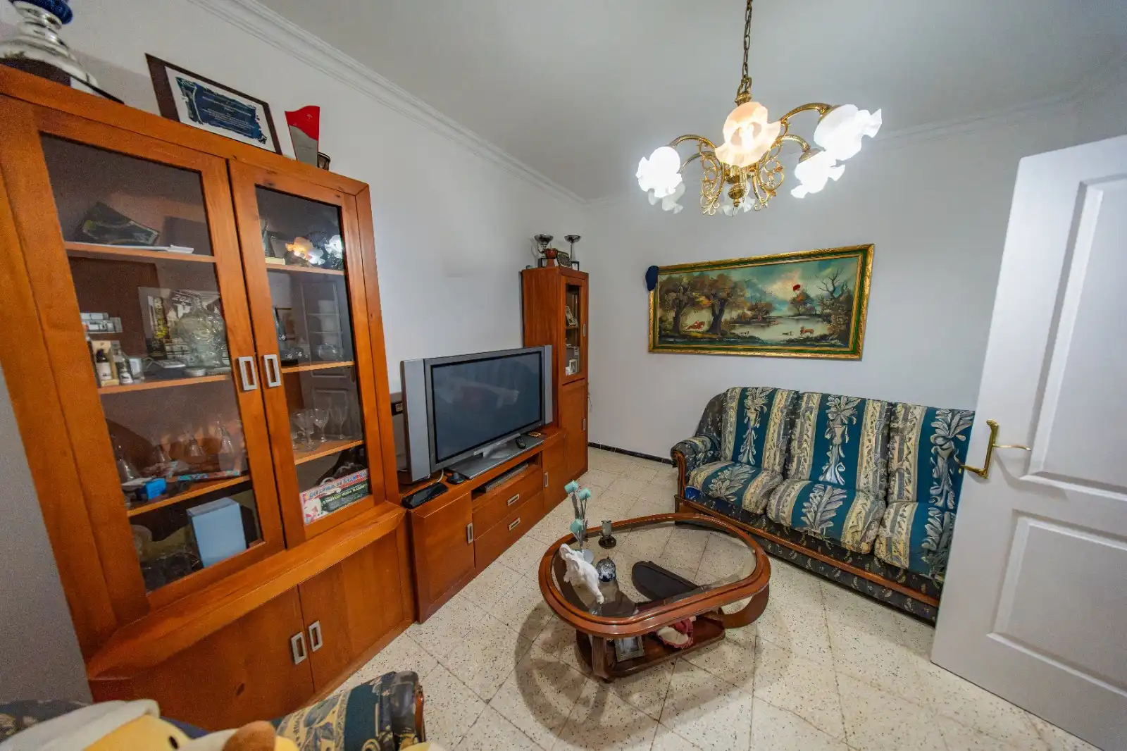 Sala de estar de Casa adosada en venta en Los Realejos con Trastero