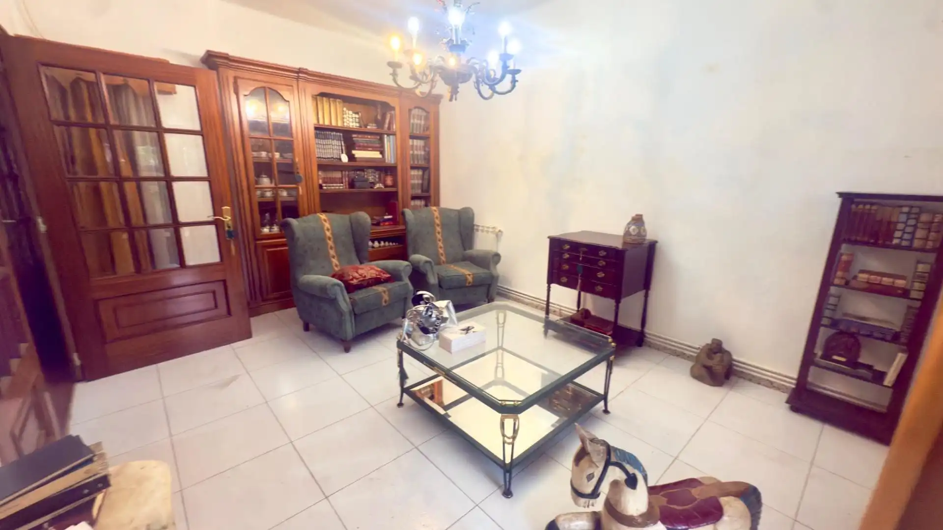 Wohnzimmer von Wohnung zum Verkauf in Ourense Capital  mit Heizung, Privatgarten und Terrasse