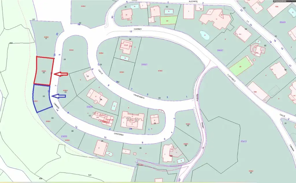 Wohnbaugrundstück zum Verkauf in Carrer Canteres 18, imagen 3