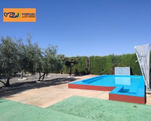 Swimming pool of Country house for sale in Almagro