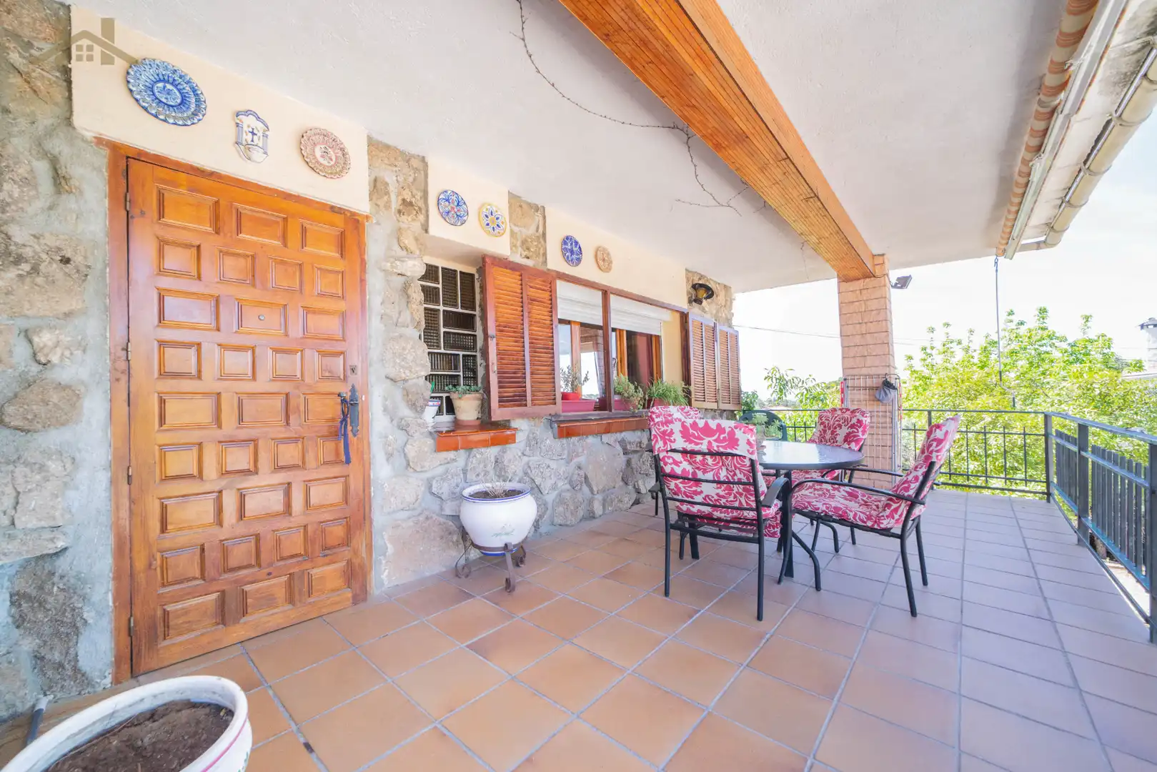Terraza de Casa o chalet en venta en Valdemorillo con Calefacción, Jardín privado y Terraza