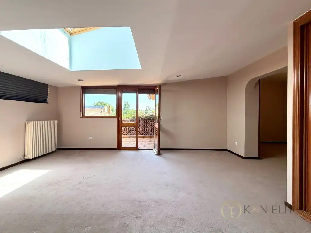 Sala de estar de Casa adosada de alquiler en Boadilla del Monte