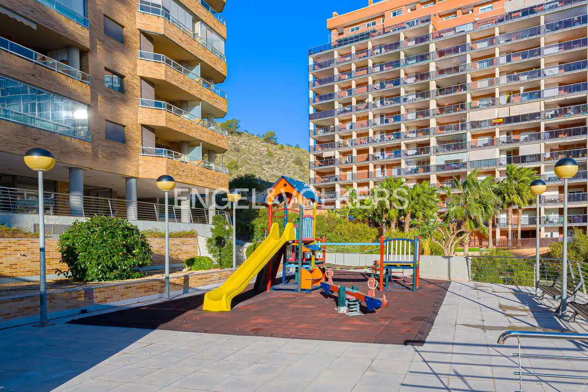 Terraza de Apartamento de alquiler en Villajoyosa / La Vila Joiosa con Aire acondicionado, Terraza y Trastero