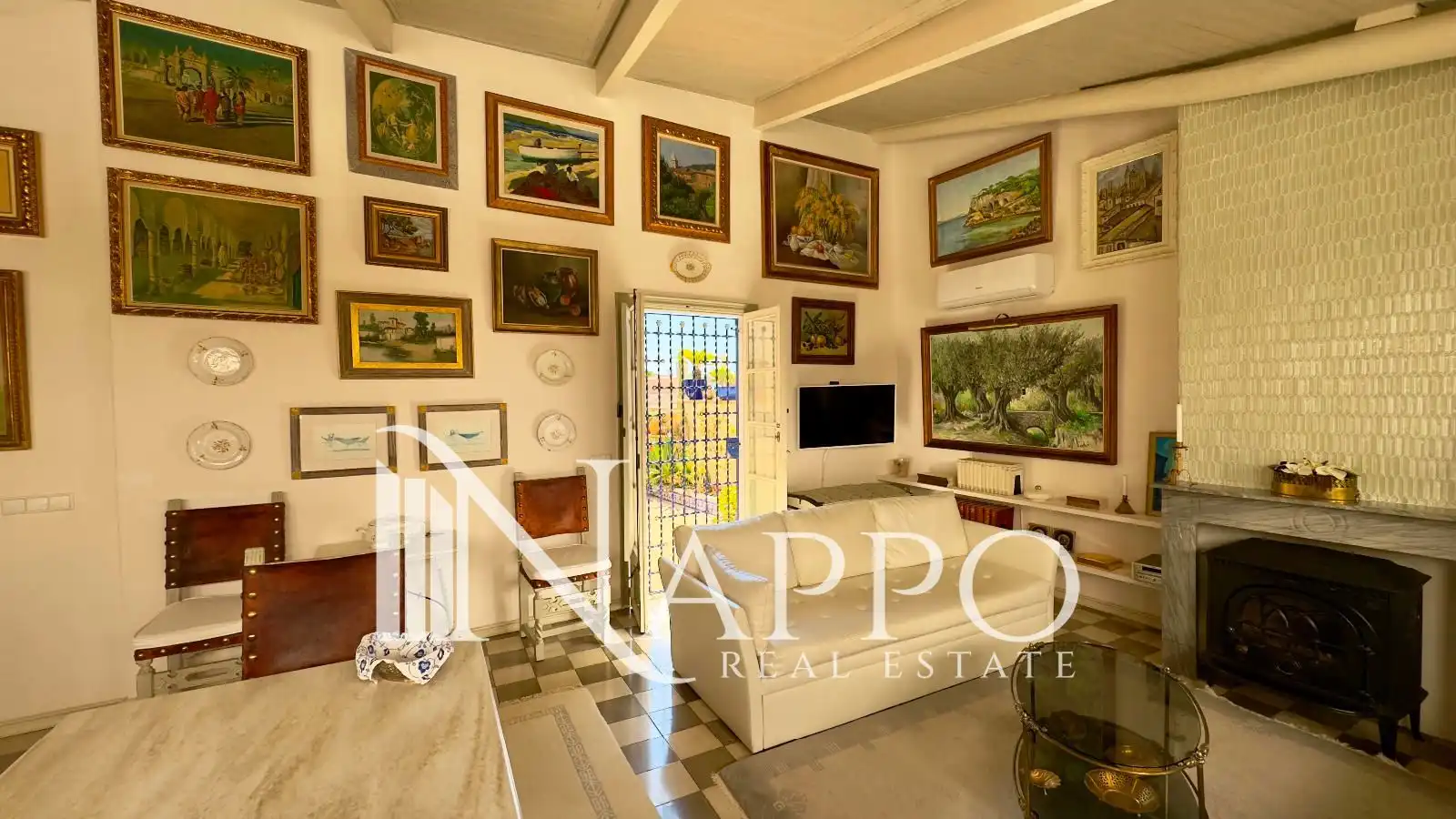 Living room of Houses for rent in  Palma de Mallorca  with Air Conditioner, Heating and Terrace