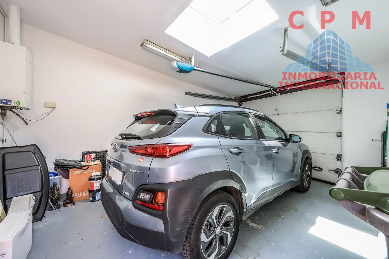 Parking of Detached homes for rent in Pozuelo de Alarcón  with Air Conditioner, Heating and Private garden