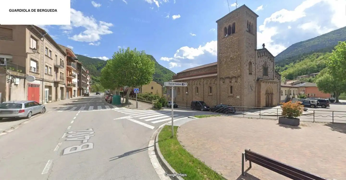 Vista exterior de Piso en venta en Guardiola de Berguedà con Calefacción y Internet
