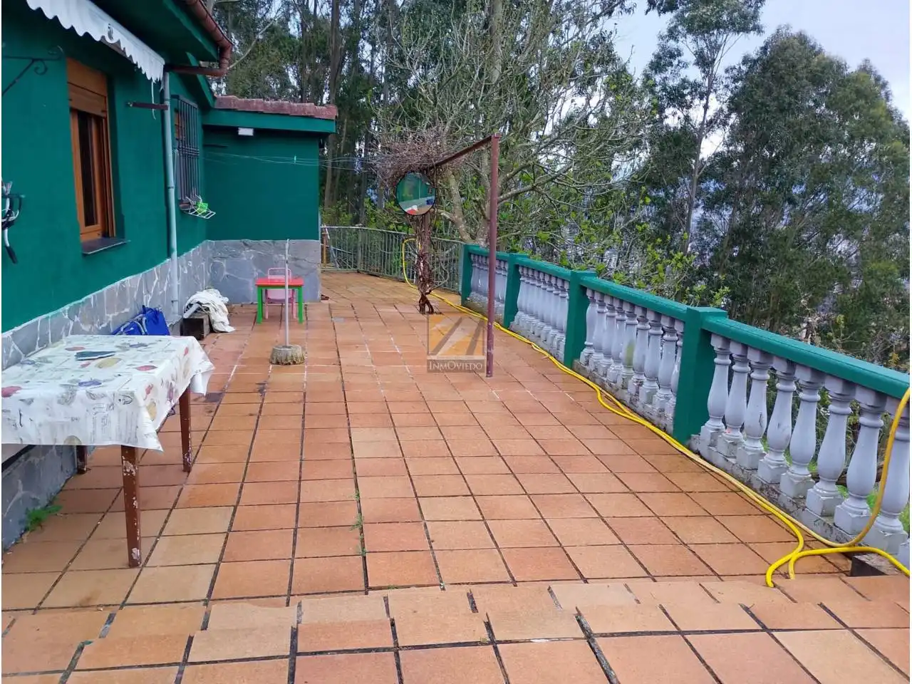 Terraza de Finca rústica en venta en Oviedo  con Jardín privado y Terraza