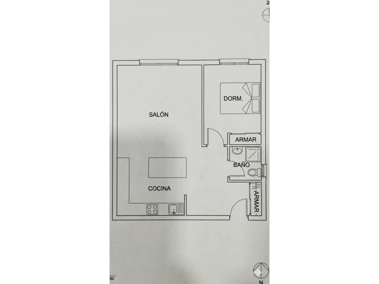 Habitación de Piso de alquiler en Ocaña con Aire acondicionado, Calefacción y Parquet