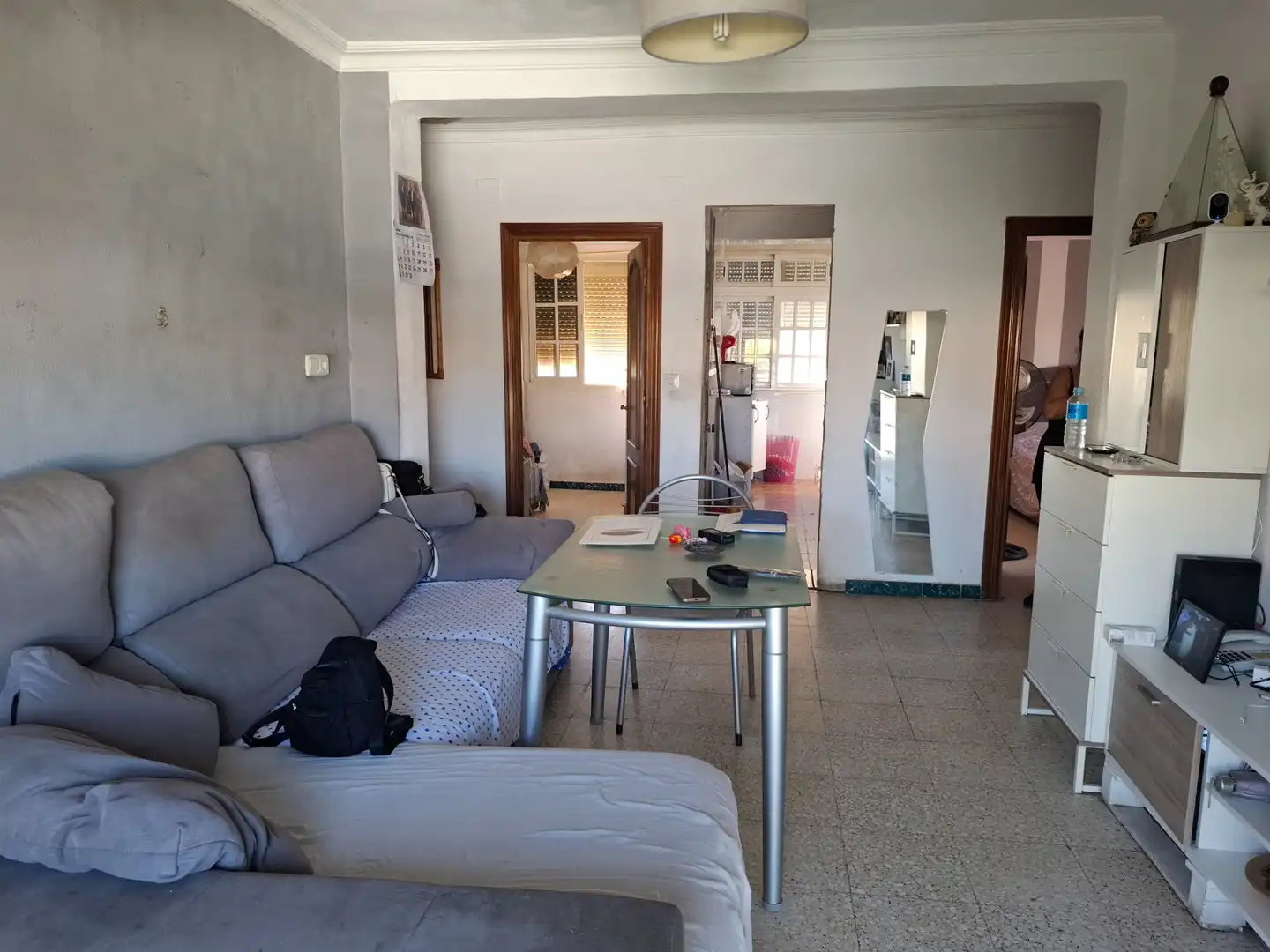 Sala d'estar de Pis en venda en Sevilla amb Moblat