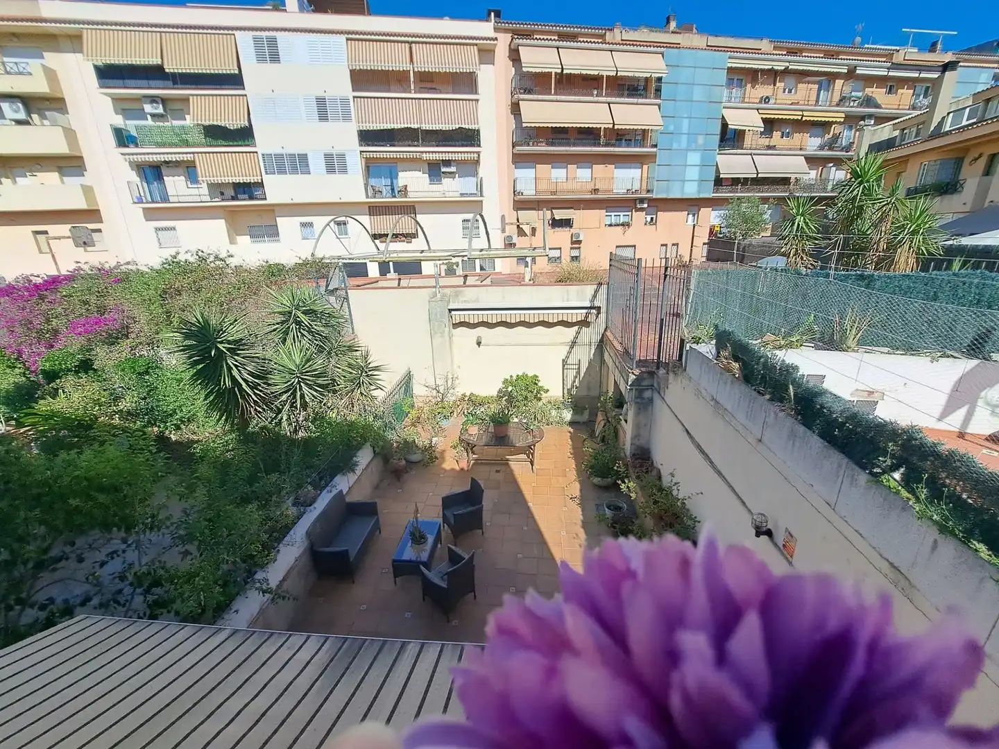 Terrasse von Einfamilien-Reihenhaus zum Verkauf in Rubí mit Klimaanlage, Heizung und Terrasse