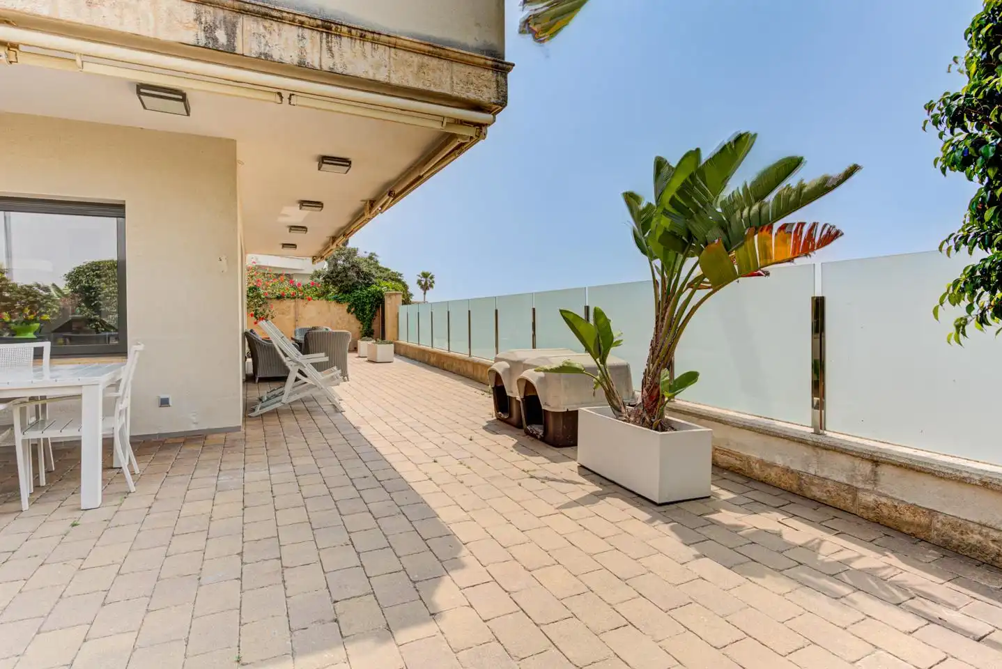 Terrasse von Haus oder Chalet zum Verkauf in Castelldefels mit Klimaanlage, Heizung und Privatgarten