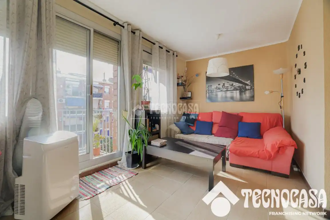 Sala de estar de Piso en venta en Terrassa