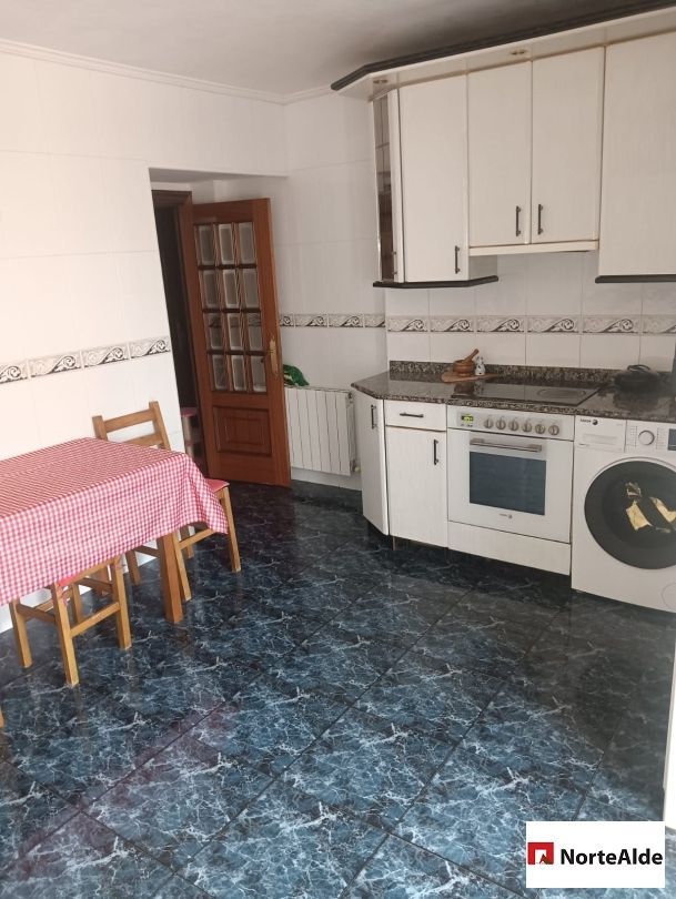 Kitchen of Flat for sale in Barakaldo   with Heating, Furnished and Balcony