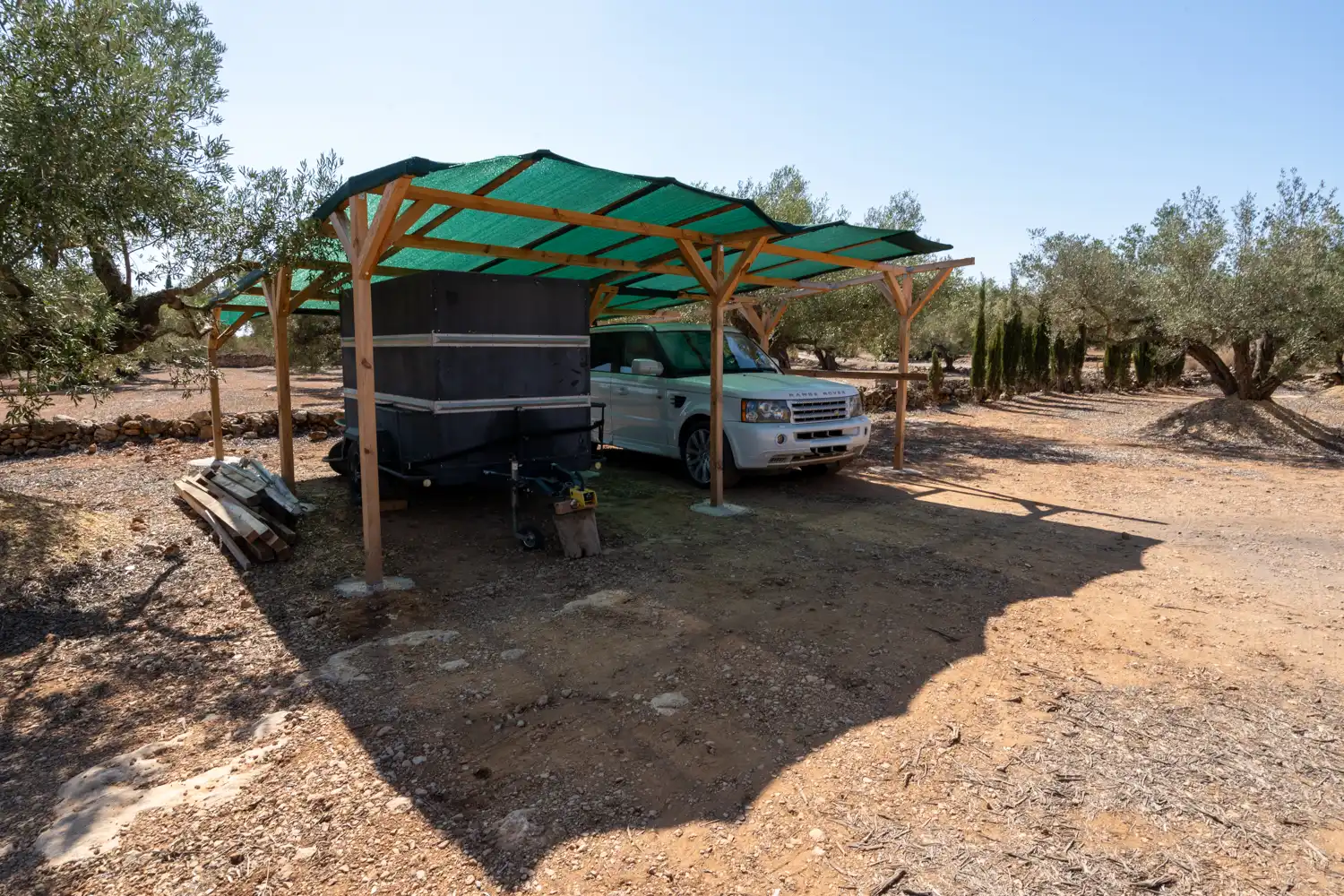 Parking de Finca rústica en venta en L'Aldea con Terraza y Amueblado