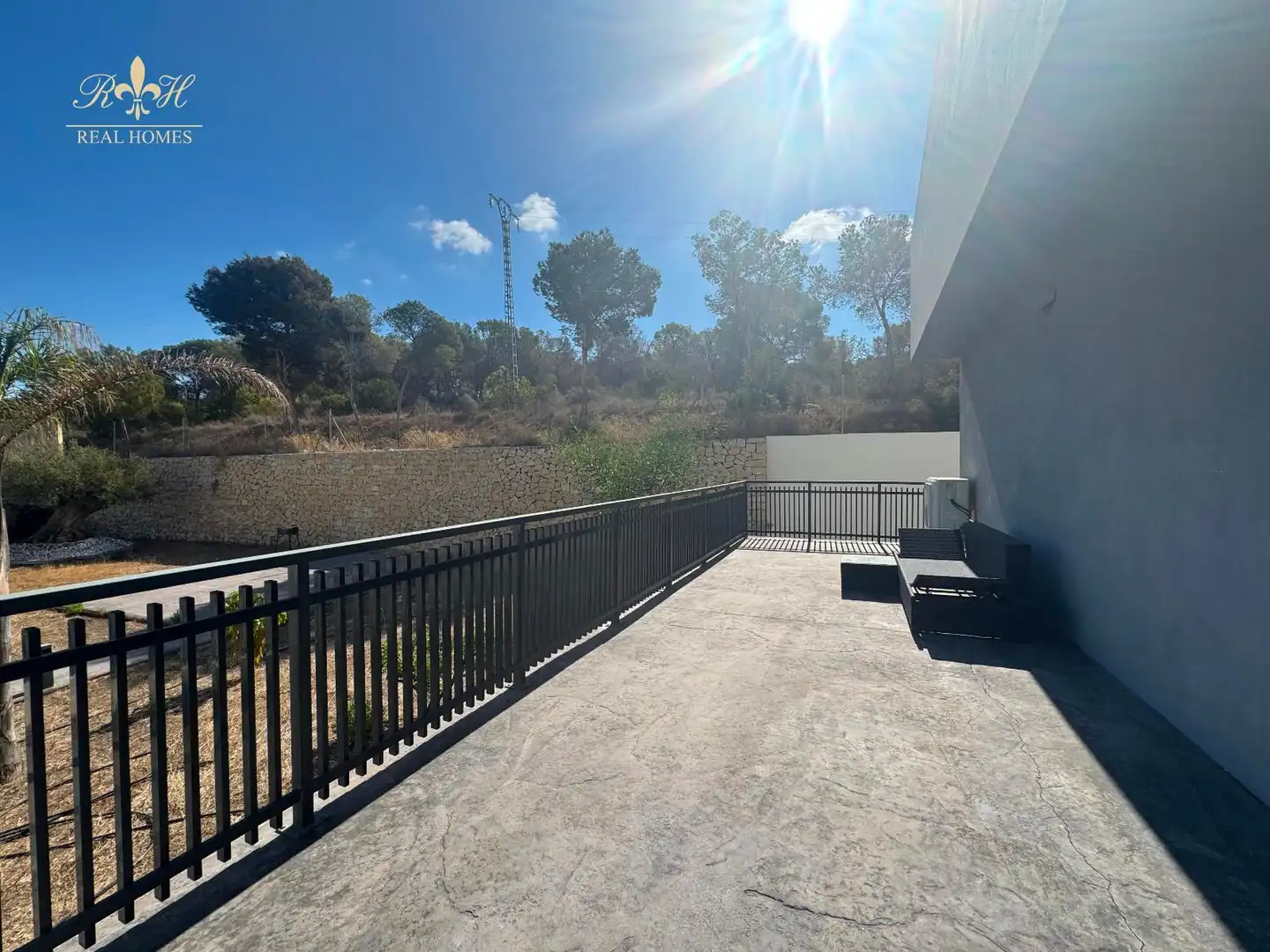 Terrace of Detached homes for sale in L'Alfàs del Pi  with Air Conditioner, Heating and Private garden