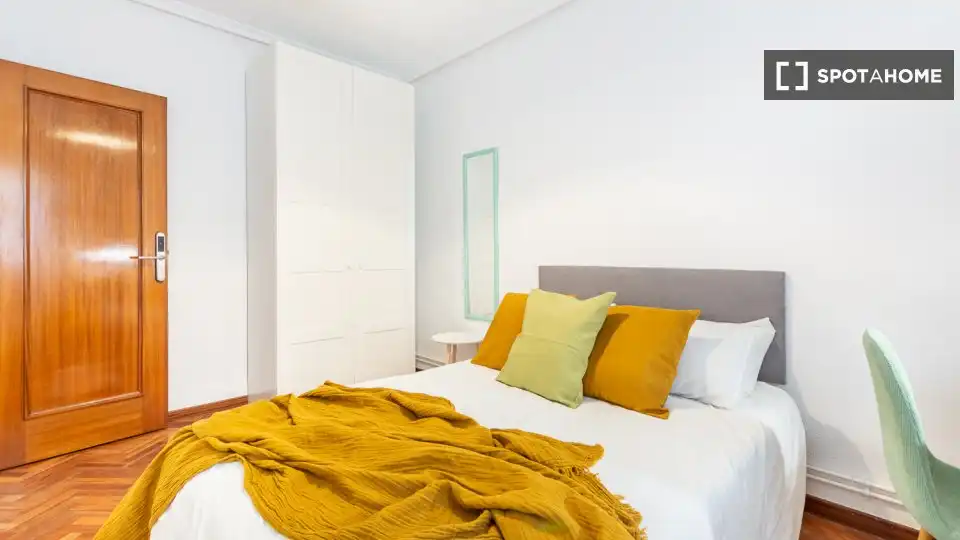 Habitación de Piso para compartir en Madrid con Aire acondicionado, Calefacción y Terraza