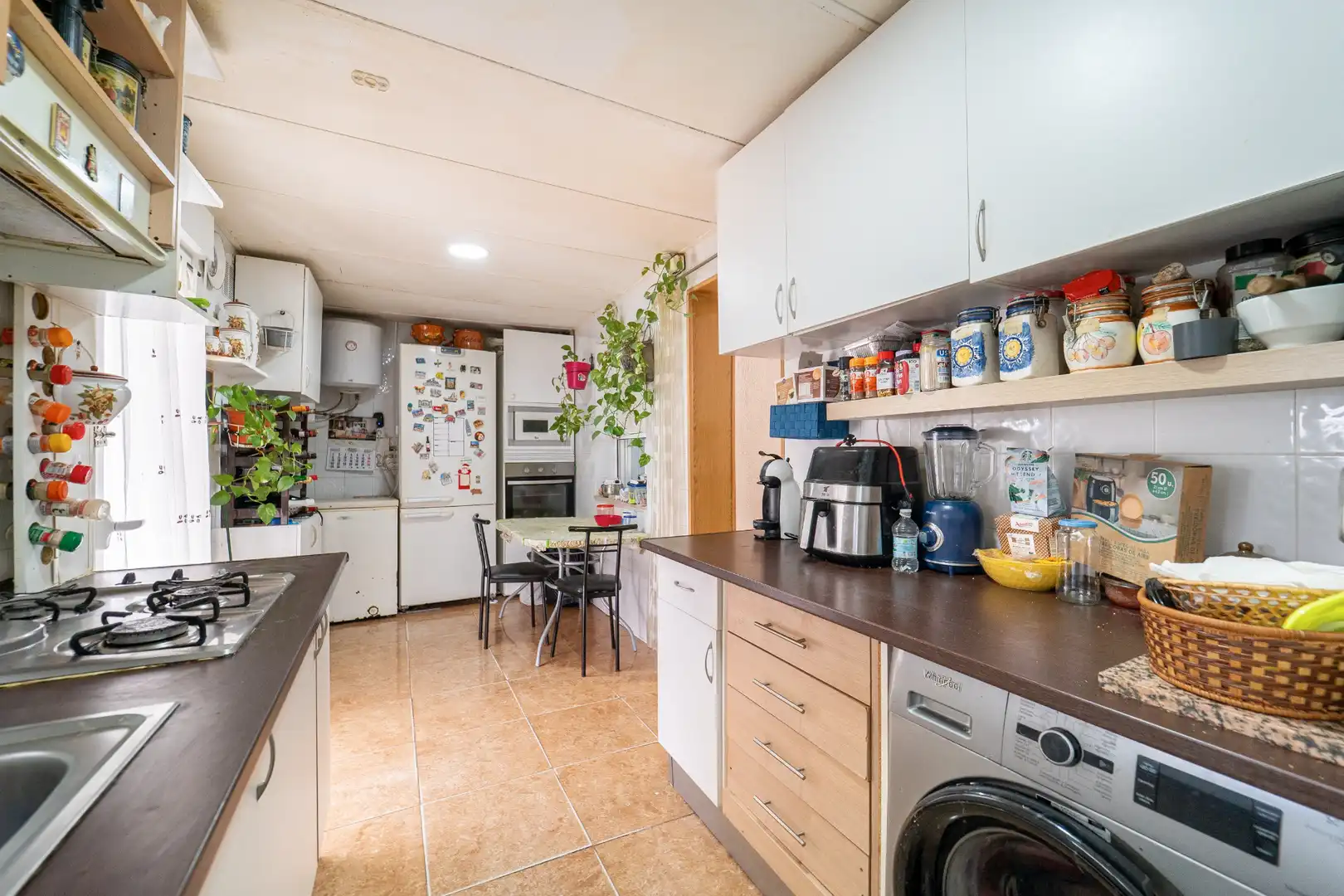 Cocina de Piso en venta en El Álamo con Jardín privado, Amueblado y Horno