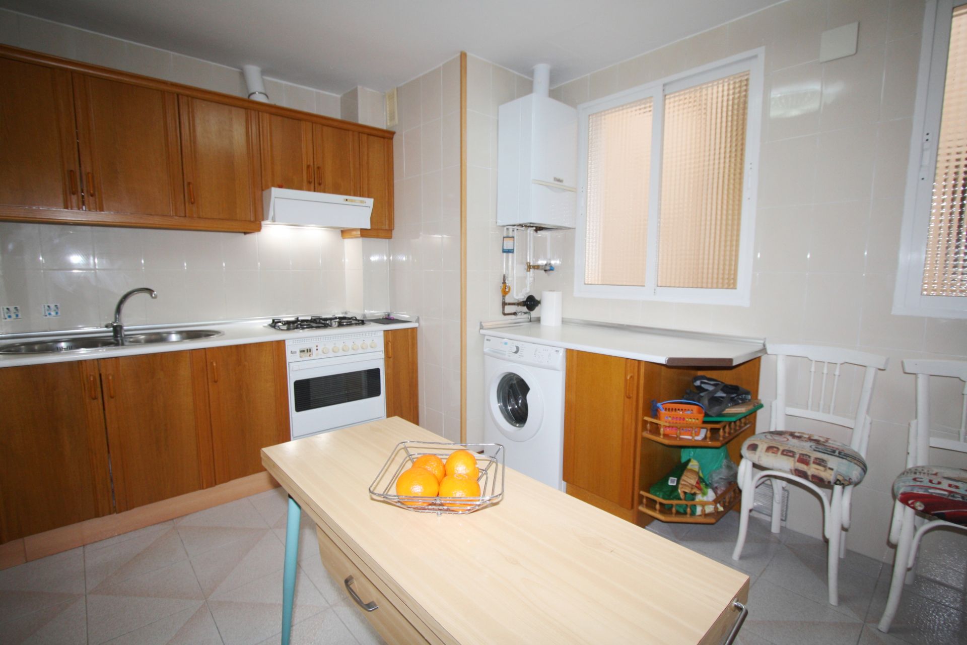 Cocina de Apartamento en venta en  Albacete Capital con Calefacción, Trastero y Amueblado