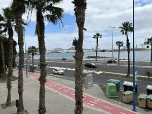 Vista exterior de Piso de alquiler en Las Palmas de Gran Canaria con Aire acondicionado, Calefacción y Trastero