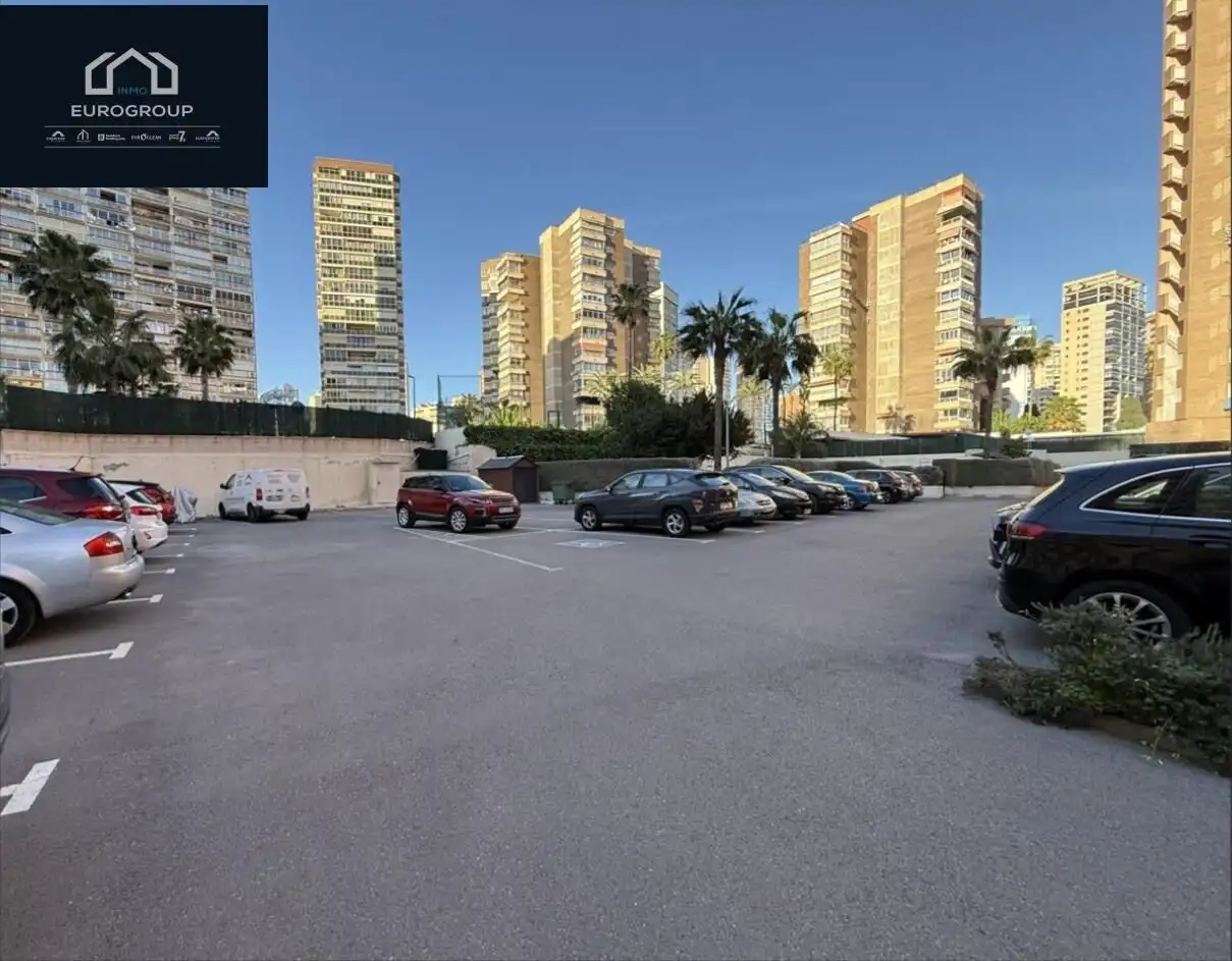 Parking of Apartments for rent in Benidorm  with Air Conditioner, Heating and Furnished