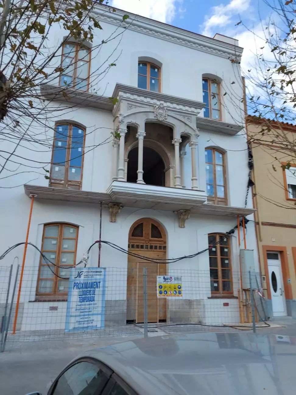 Vista exterior de Apartament de lloguer en Portbou amb Aire condicionat, Calefacció i Terrassa