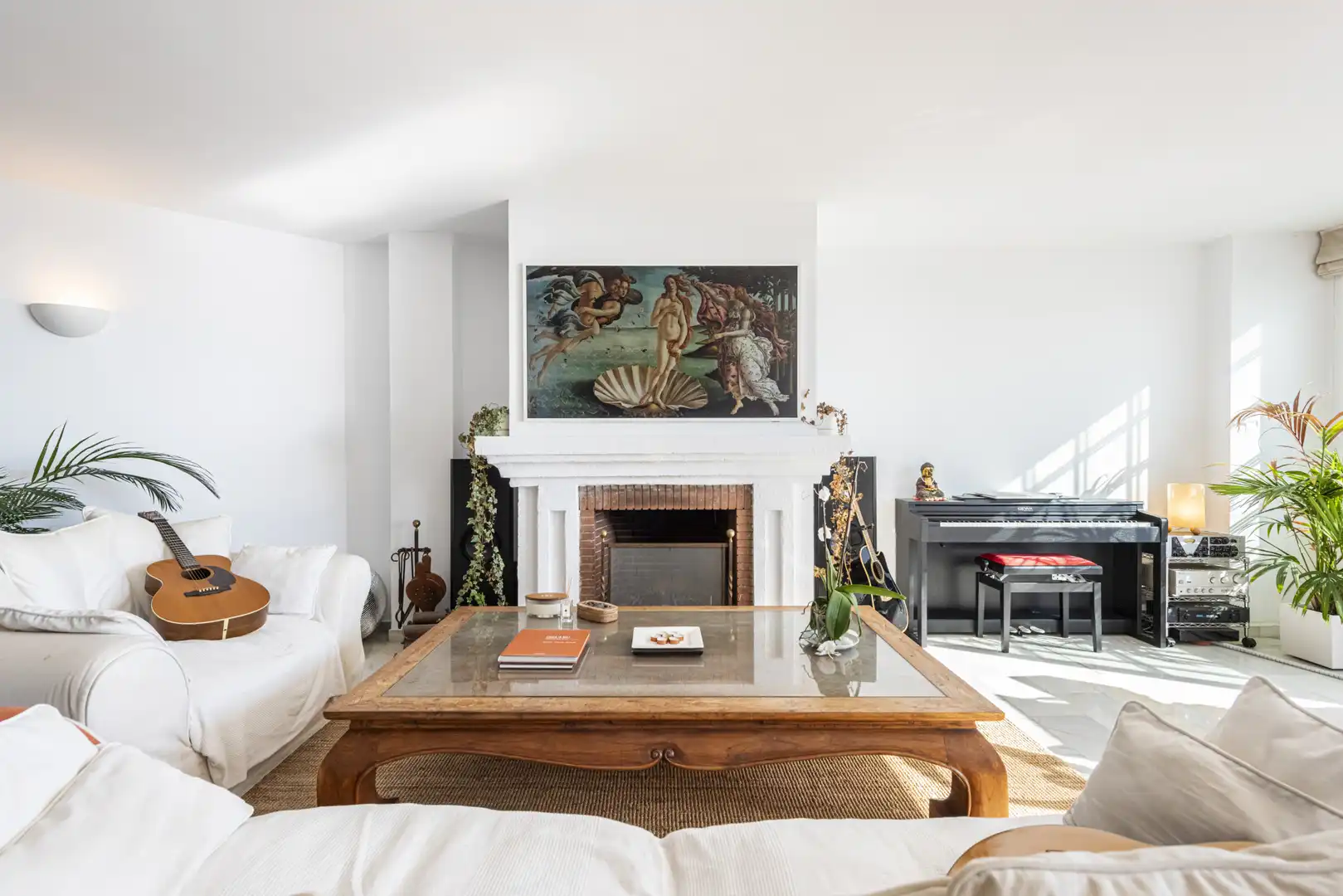 Sala d'estar de Apartament en venda en Nueva Andalucía