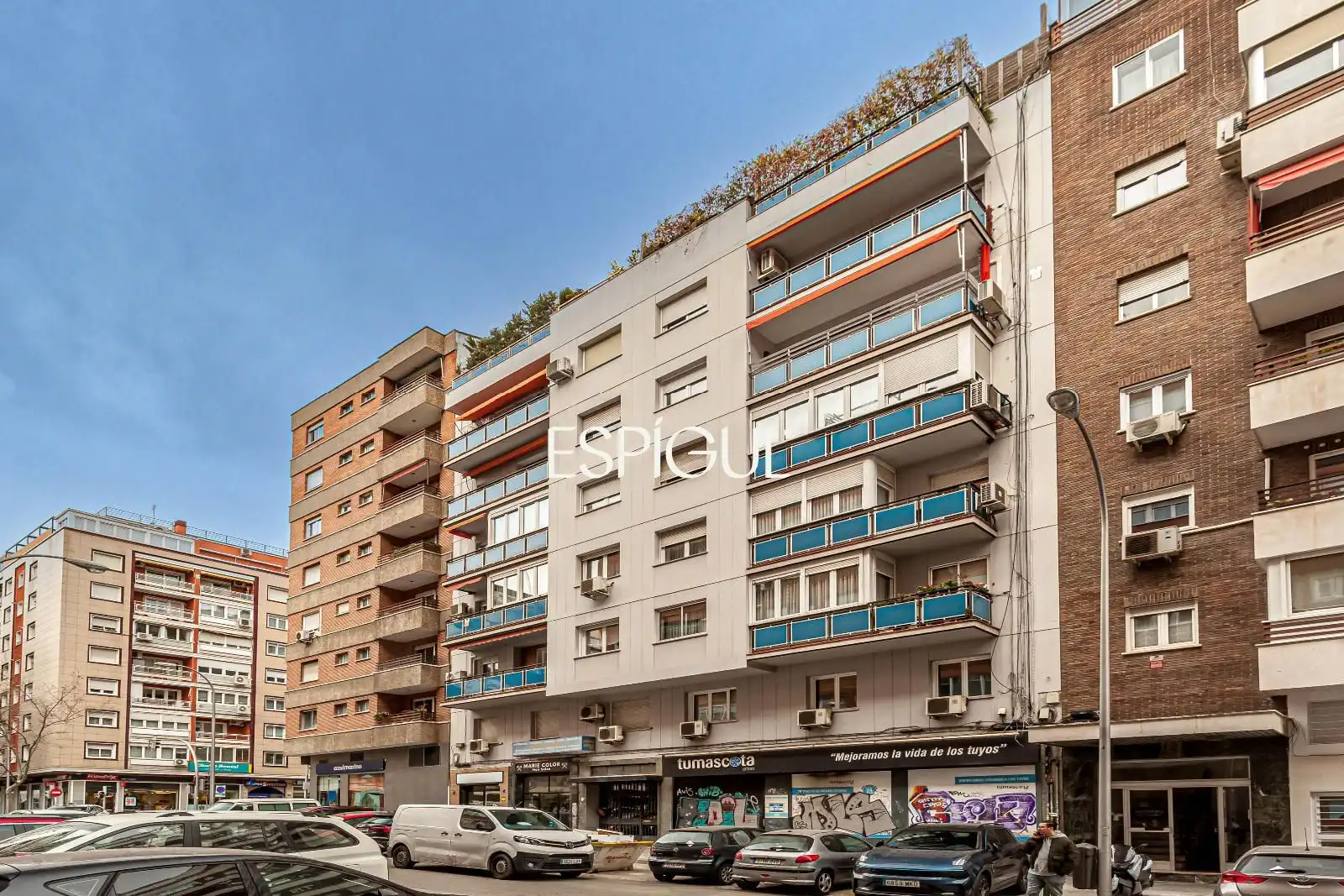 Außenansicht von Dachboden zum Verkauf in Madrid mit Klimaanlage, Heizung und Parkett