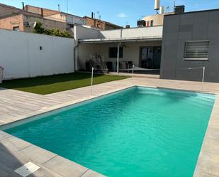 Swimming pool of House or chalet for sale in Albatàrrec  with Air Conditioner, Heating and Private garden