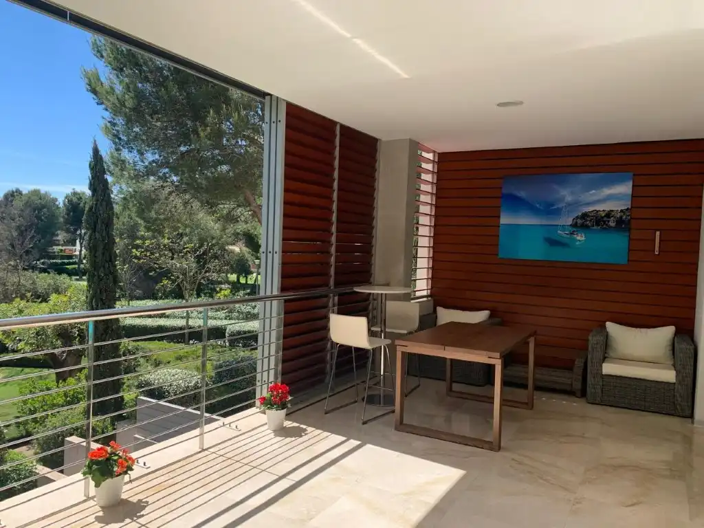 Terrassa de Apartament de lloguer en Calvià amb Moblat