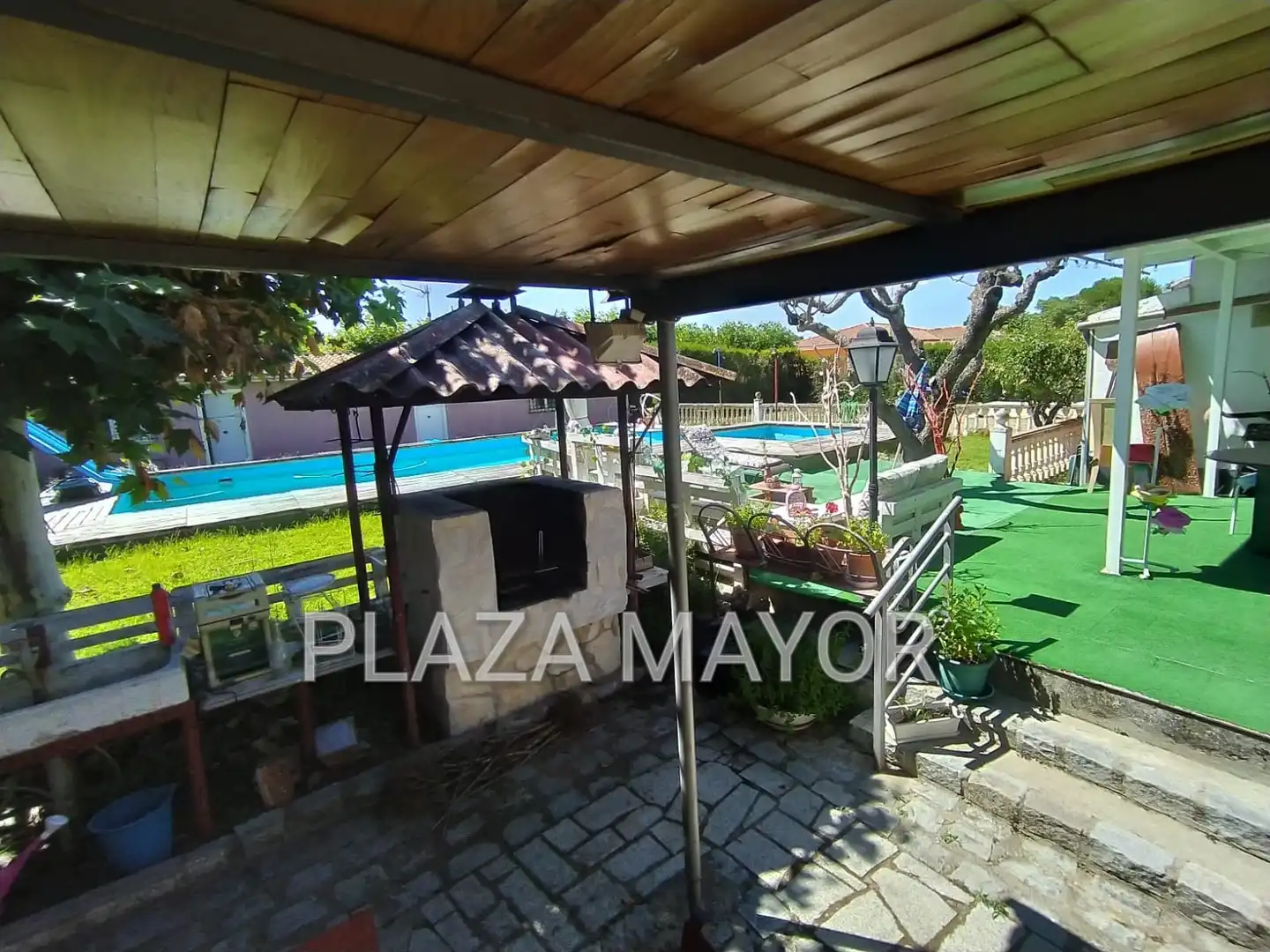 Piscina de Casa o xalet en venda en El Pino de Tormes amb Calefacció, Jardí privat i Piscina