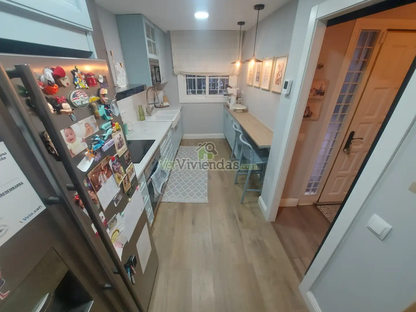 Cocina de Casa adosada en venta en Vallirana con Aire acondicionado, Calefacción y Jardín privado