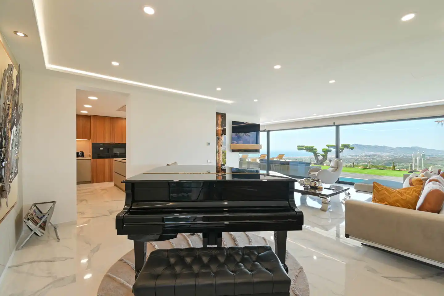 Sala de estar de Casa o chalet en venta en Altea