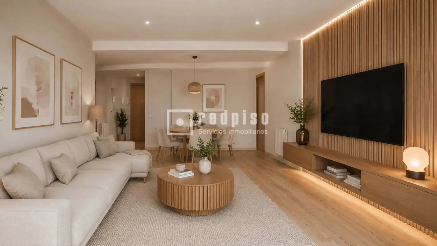 Sala d'estar de Pis en venda en Pinto amb Jardí privat i Piscina