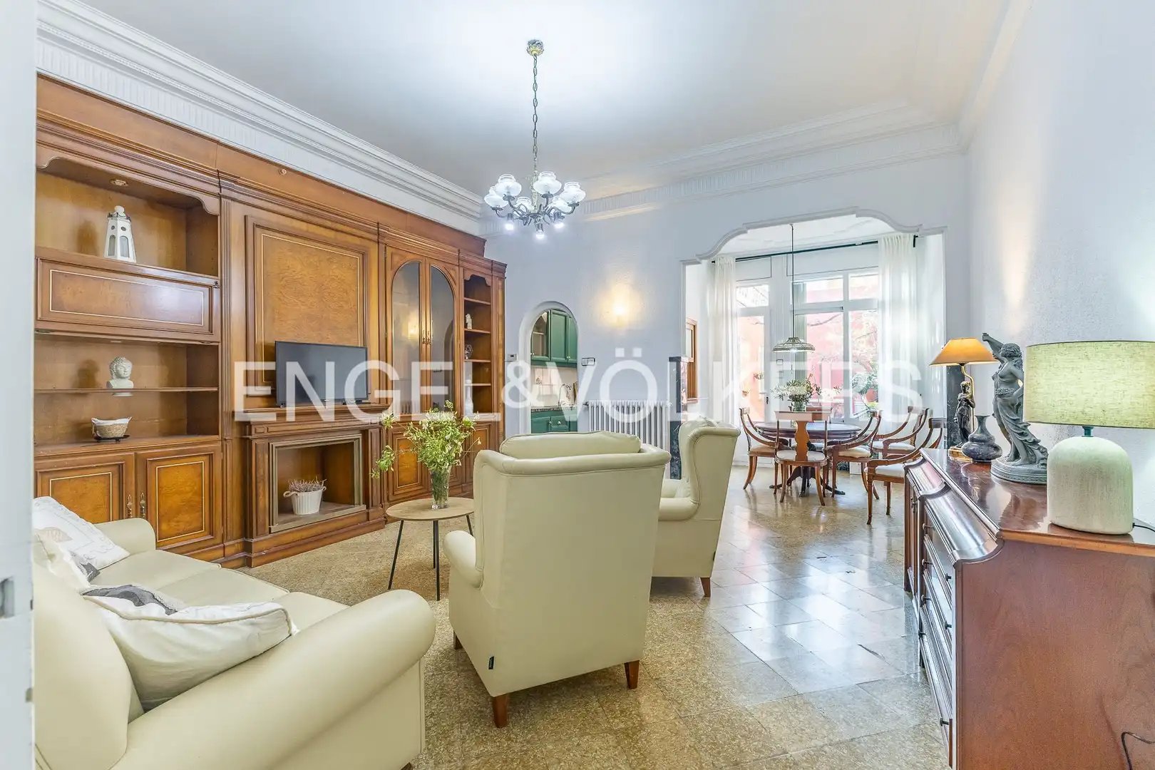 Sala de estar de Casa o chalet de alquiler en Sabadell con Calefacción