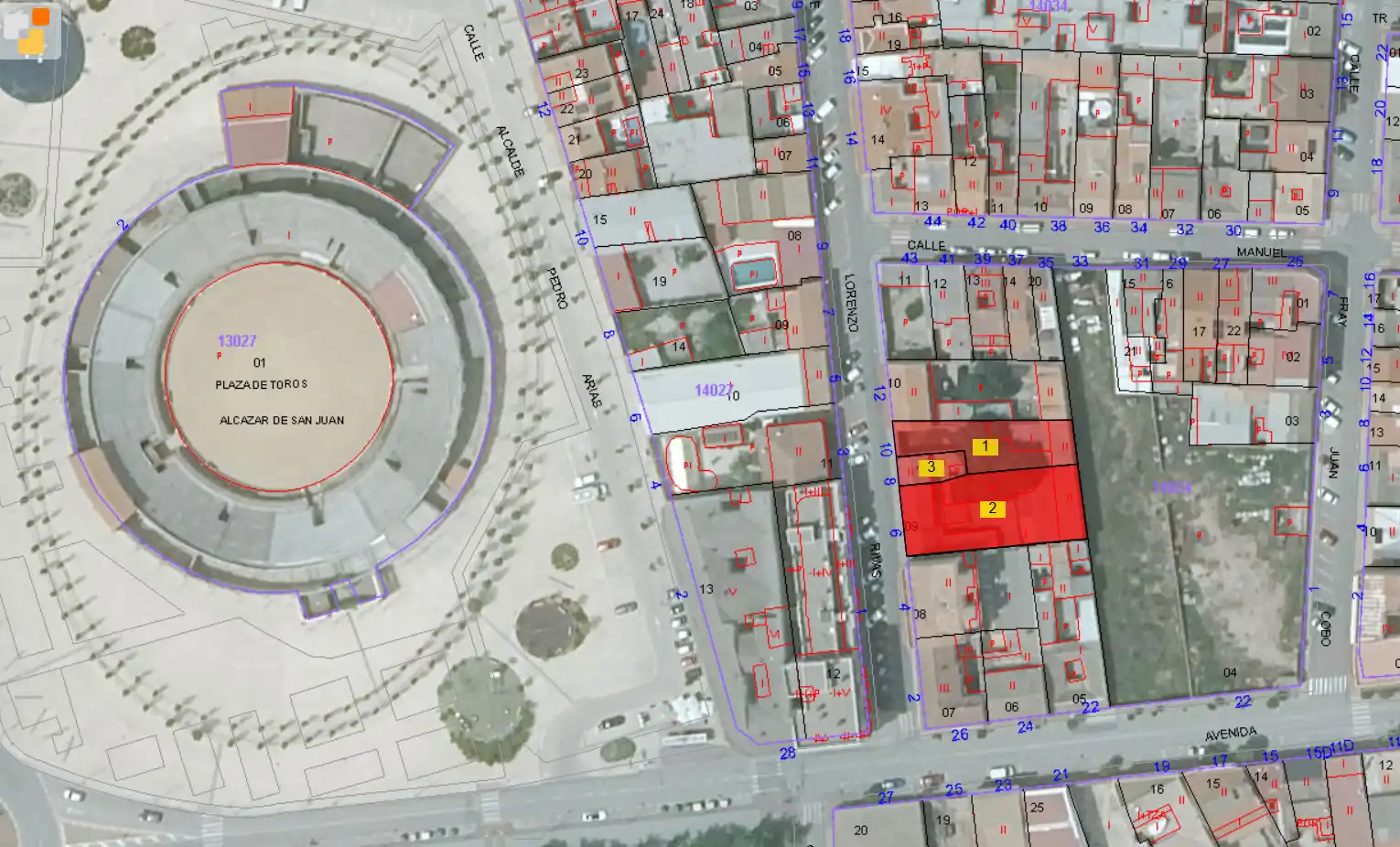 Terreny residencial en venda a Calle Lorenzo Rivas 6