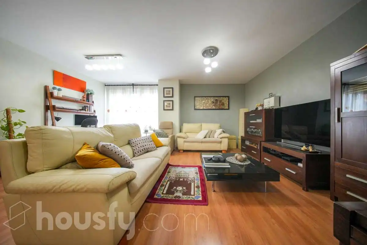 Sala d'estar de Pis en venda en Villa de Vallecas