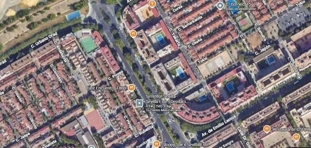 Vista exterior de Casa o xalet en venda en Sevilla