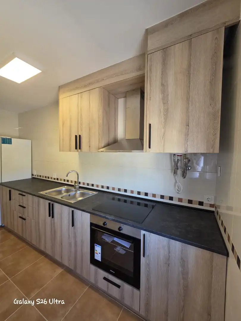 Küche von Wohnung zur Miete in Vícar mit Möbliert, Balkon und Gemeinschaftspool