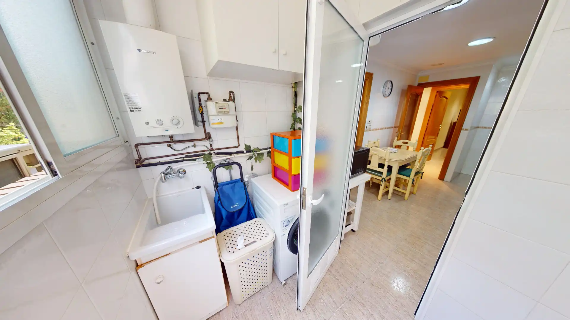 Cocina de Piso en venta en Elche / Elx con Aire acondicionado, Amueblado y Balcón