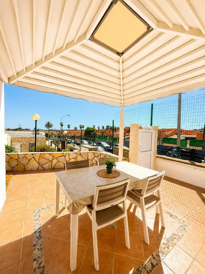 Terraza de Casa o chalet de alquiler en San Bartolomé de Tirajana con Aire acondicionado, Terraza y Piscina