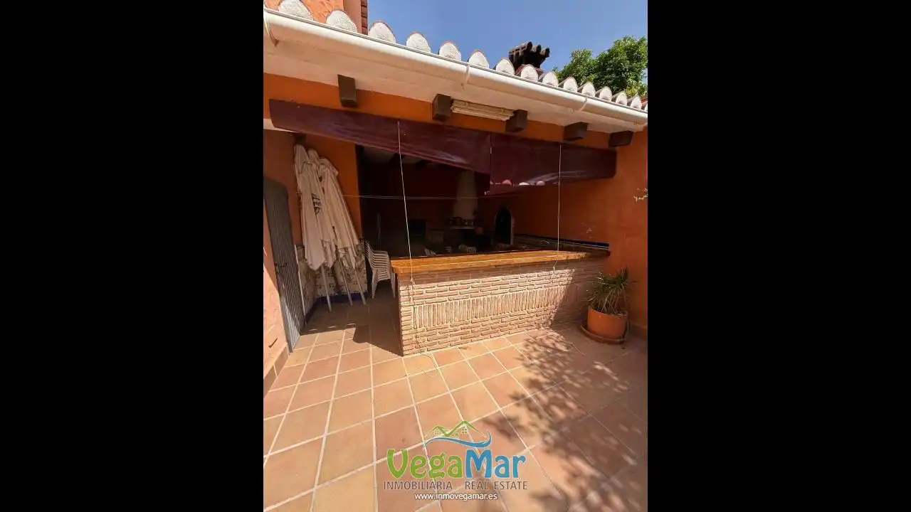 Terraza de Finca rústica en venta en Jete con Jardín privado, Terraza y Piscina