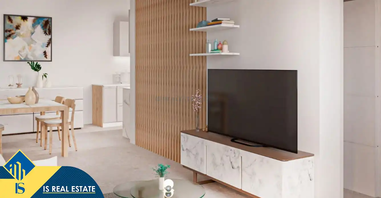 Sala de estar de Estudio en venta en Pilar de la Horadada con Calefacción, Terraza y Amueblado