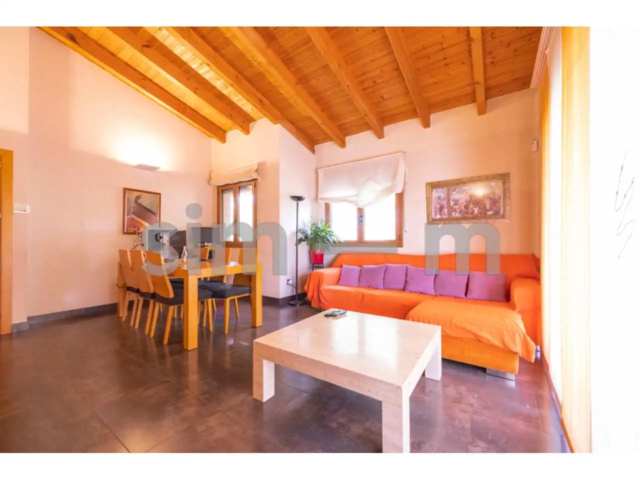 Sala d'estar de Casa o xalet de lloguer en Tona amb Aire condicionat, Calefacció i Jardí privat