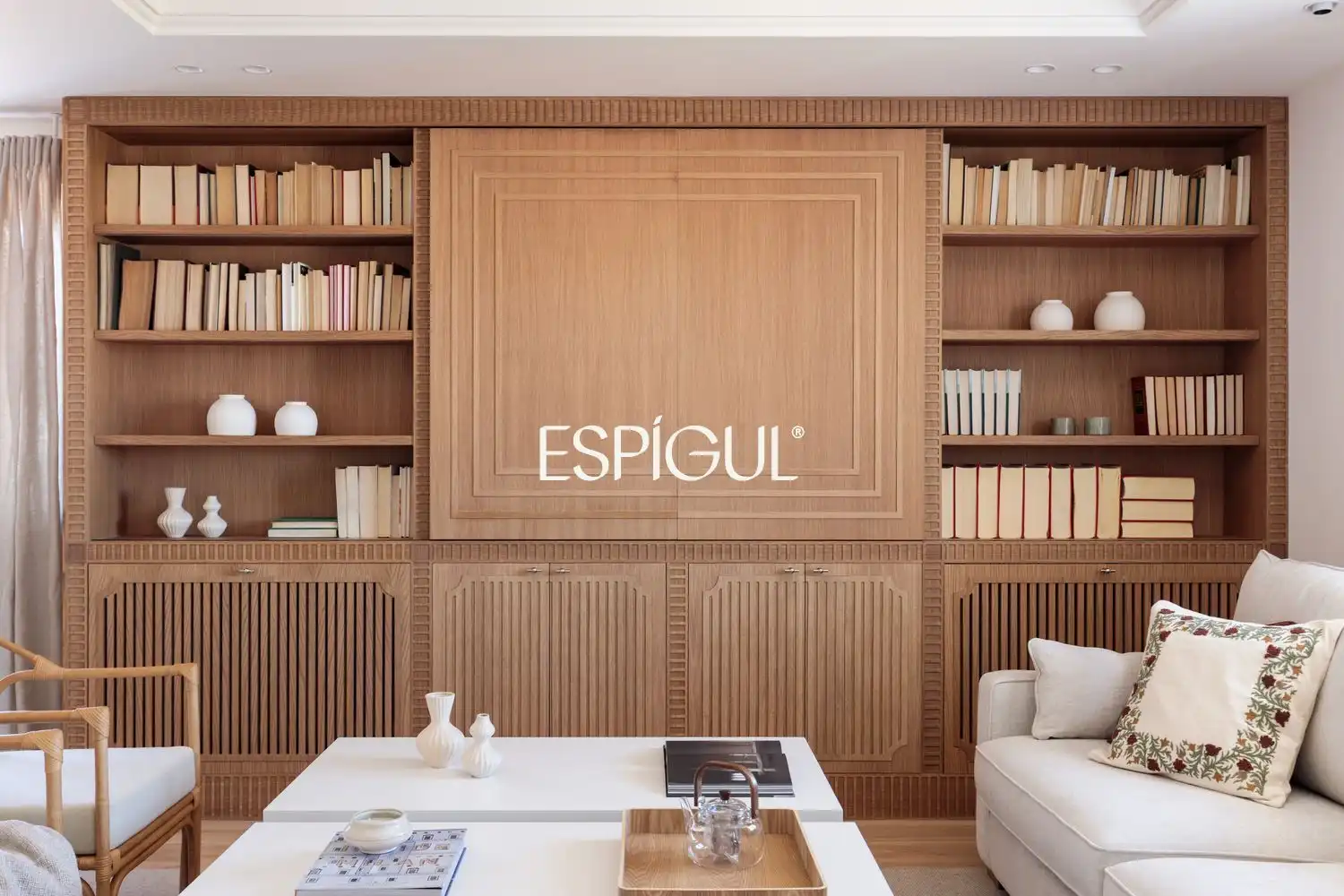 Wohnzimmer von Wohnung zum Verkauf in Madrid mit Klimaanlage, Heizung und Terrasse