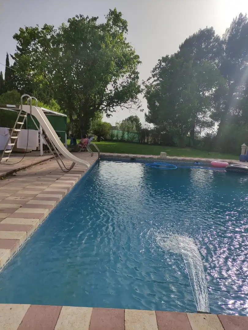 Piscina de Casa o xalet en venda en Villena amb Aire condicionat, Jardí privat i Terrassa
