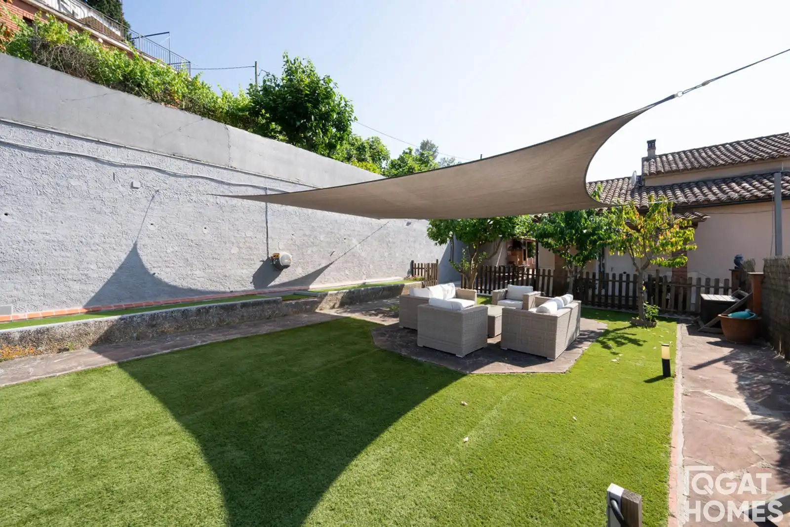 Terrassa de Casa o xalet en venda en Sant Cugat del Vallès amb Aire condicionat, Calefacció i Terrassa