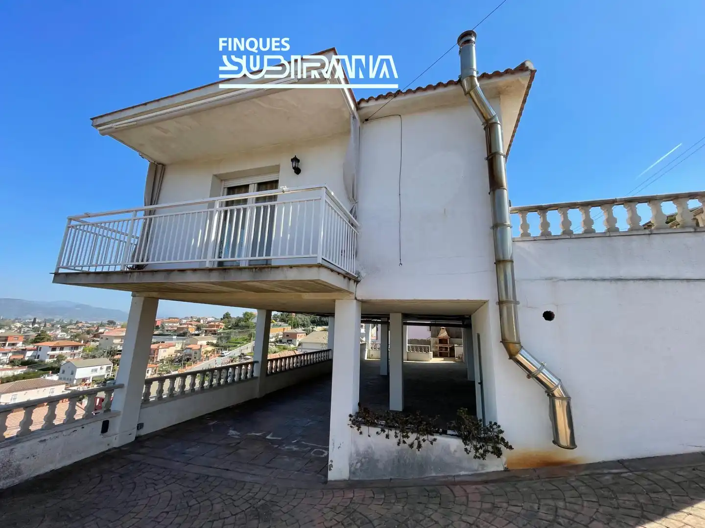 Vista exterior de Casa o chalet en venta en Masquefa con Calefacción, Jardín privado y Terraza