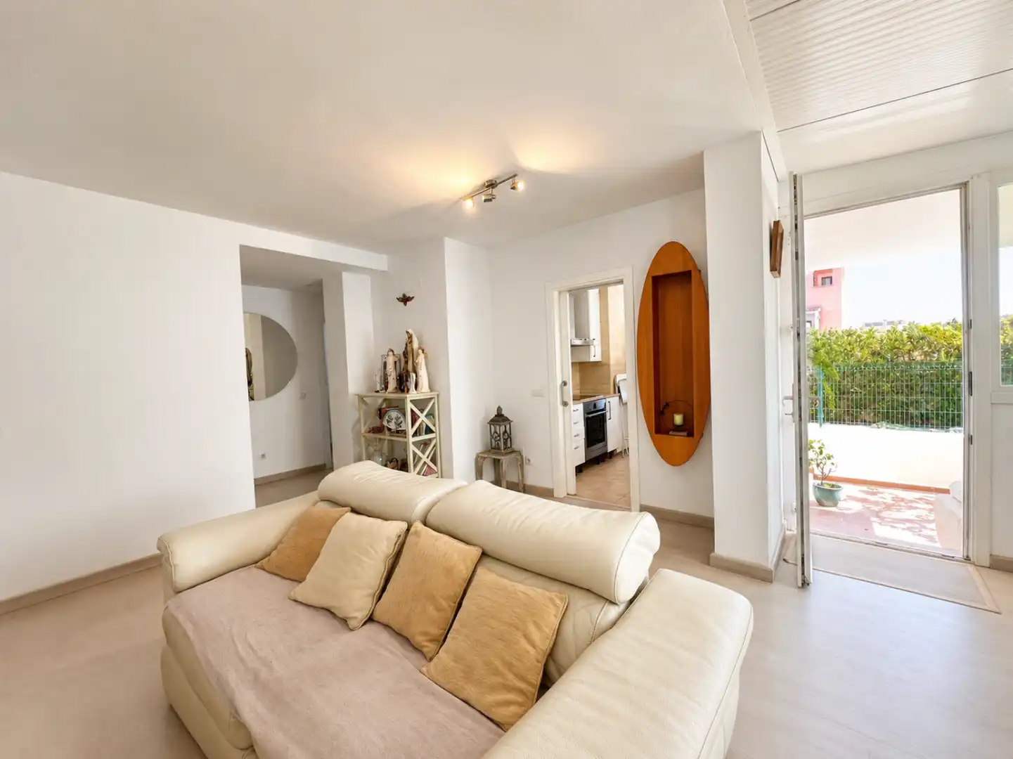 Sala de estar de Piso en venta en Calvià con Aire acondicionado, Calefacción y Jardín privado